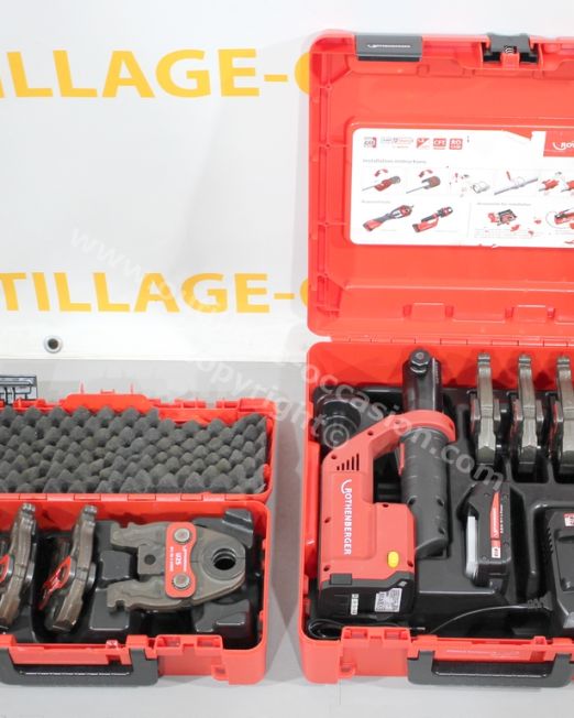 Sertisseuse ROTHENBERGER ROMAX COMPACT 3 + 8 mâchoires