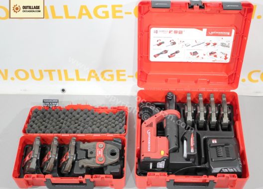 Sertisseuse ROTHENBERGER ROMAX COMPACT 3 + 8 mâchoires