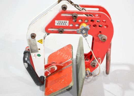 2 pinces de levage pour panneau de bardage / sandwich CARL STAHL 30-120mm