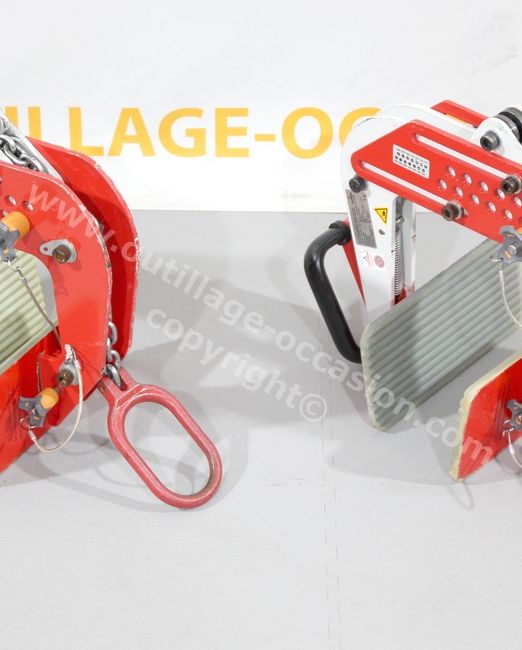 2 pinces de levage pour panneau de bardage / sandwich CARL STAHL 120-240mm