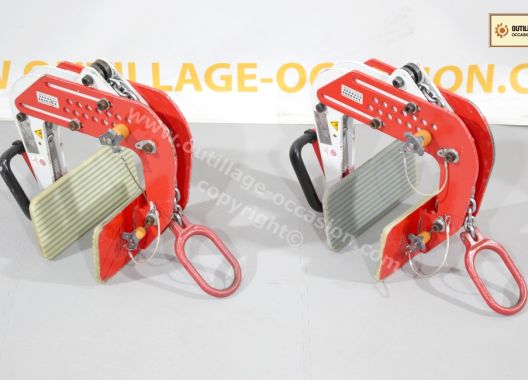 2 pinces de levage pour panneau de bardage / sandwich CARL STAHL 120-240mm