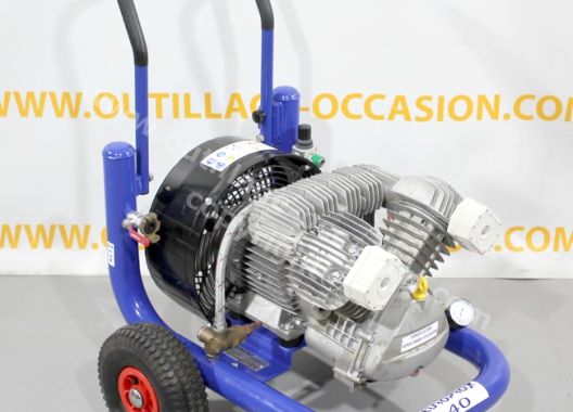 Ensemble EUROPRO / JAFE – sableuse ARENADORA 10L + compresseur E 40 + Aéroréfrigérant