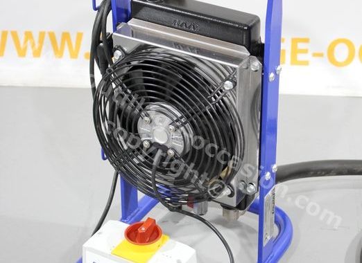 Ensemble EUROPRO / JAFE – sableuse ARENADORA 10L + compresseur E 40 + Aéroréfrigérant