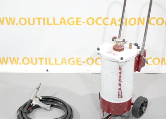 Ensemble EUROPRO / JAFE – sableuse ARENADORA 10L + compresseur E 40 + Aéroréfrigérant