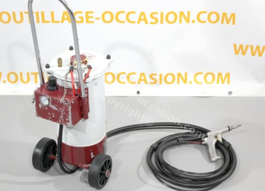 Ensemble EUROPRO / JAFE – sableuse ARENADORA 10L + compresseur E 40 + Aéroréfrigérant