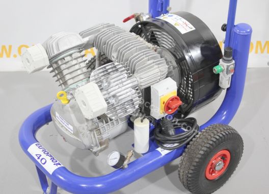 Ensemble EUROPRO / JAFE – sableuse ARENADORA 10L + compresseur E 40 + Aéroréfrigérant