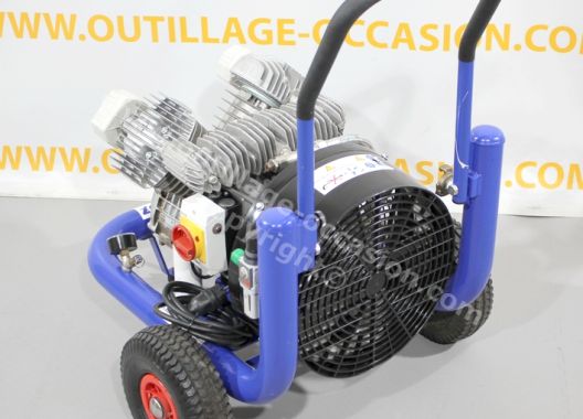 Ensemble EUROPRO / JAFE – sableuse ARENADORA 10L + compresseur E 40 + Aéroréfrigérant