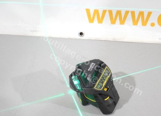 Laser 3D vert STANLEY X3G-360 Green