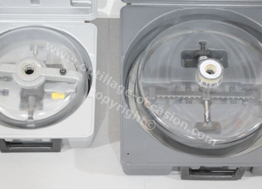 2 scies cloche multi diamètre pour placo ROBUR *
