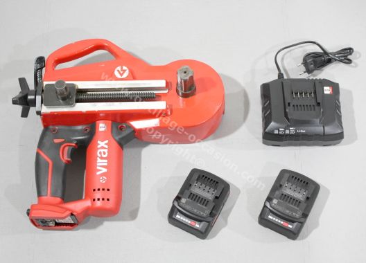 Cintreuse sans fil VIRAX EUROSTEM III + 9 formes