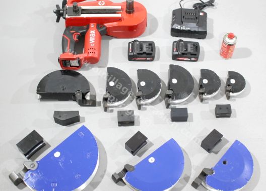Cintreuse sans fil VIRAX EUROSTEM III + 9 formes