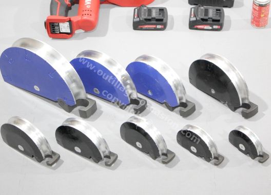 Cintreuse sans fil VIRAX EUROSTEM III + 9 formes